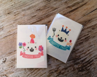 Kids Temporary Birthday Tattoos