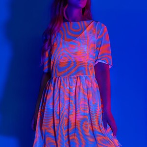 neon smock dress neon smock dress