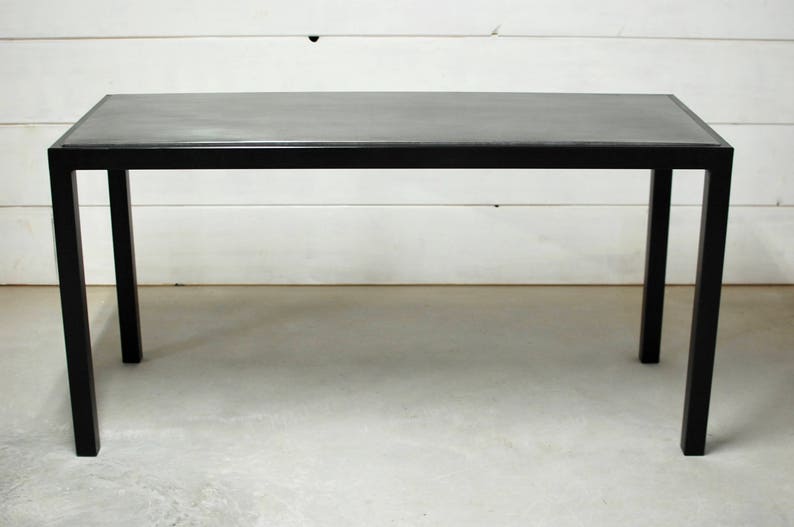 Zinc Top Dining Table Outdoor Table Industrial Zinc Dining Etsy
