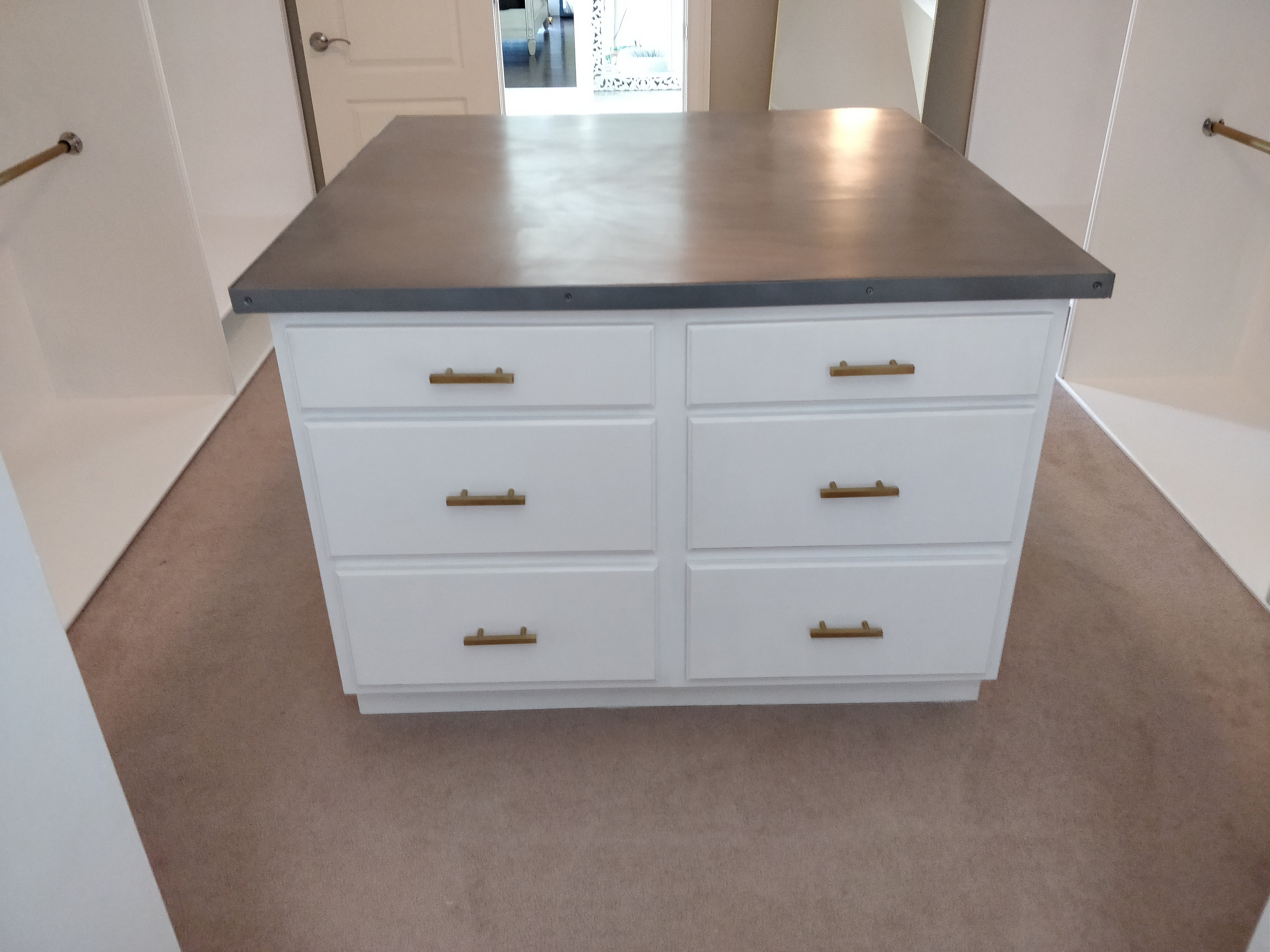 Zinc Top Zinc Table Top ONLY Outdoor Table Industrial Zinc Etsy