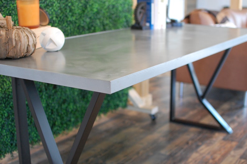 Zinc Top Zinc Table Top ONLY Outdoor Table Industrial Zinc Etsy