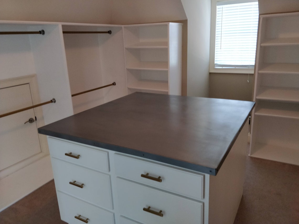 Zinc Top Zinc Table Top ONLY Outdoor Table Industrial Zinc Etsy