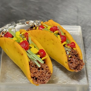 TACO earrings or charm