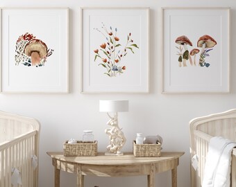 Mushroom nursery decor 2025