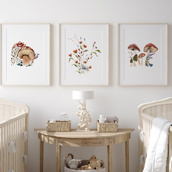 Woodland Nursery - Etsy
