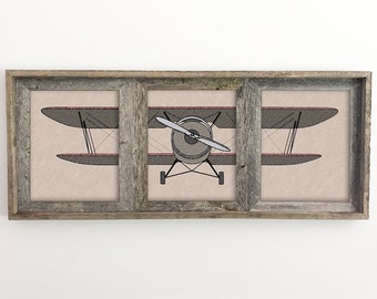 Airplane Nursery - Airplane Decor - Vintage Airplane Nursery - Airplane Art - Vintage Airplane Decor - Airplane Print - Boys Nursery