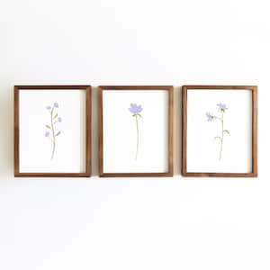 Watercolor flowers, Lavender nursery decor, Baby girl nursery floral wall art, Nursery wall decor, Lavender nursery flower wall art