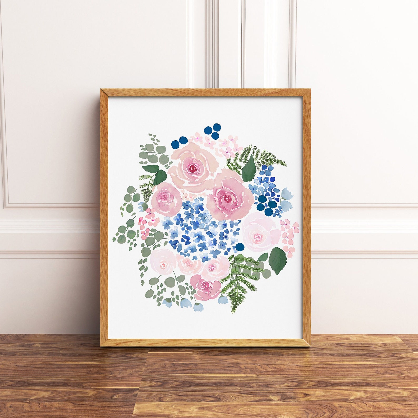 Baby Girl Nursery Decor, Floral Nursery Wall Decor, Floral Wall Art ...