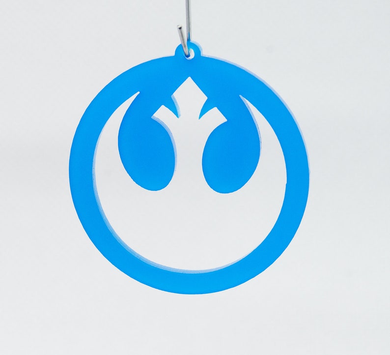 Star Wars Inspired Laser Cut Jewelry Pendant