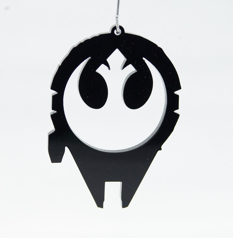 Star Wars Inspired Laser Cut Jewelry Pendant