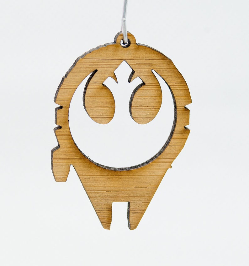 Star Wars Inspired Laser Cut Jewelry Pendant