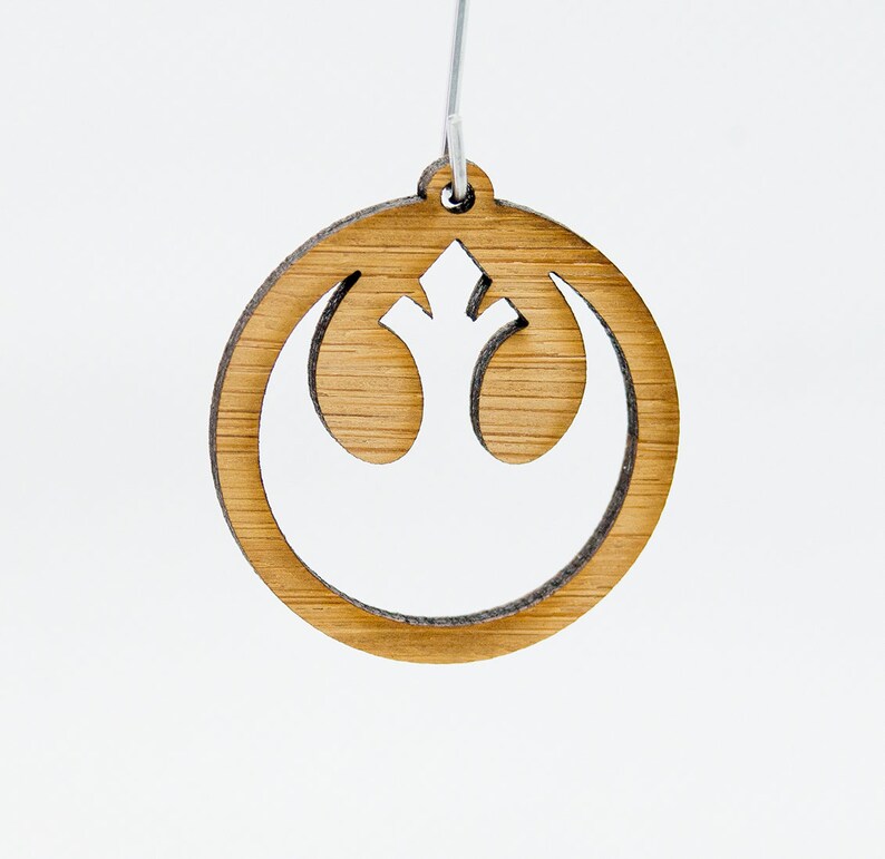 Star Wars Inspired Laser Cut Jewelry Pendant