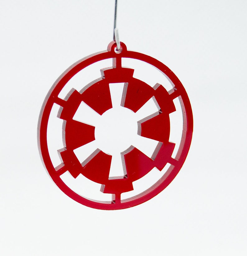 Star Wars Inspired Laser Cut Jewelry Pendant