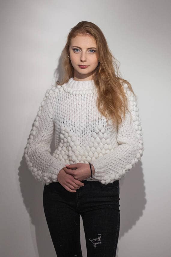 knitted sweatshirt