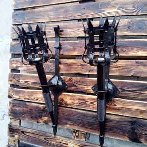 Wall sconce, torch, gift for dad, daddy, DIY, graduation gift, new home gift, room decor, interior, military gift, army gift, new house