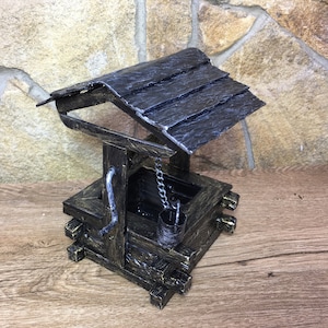 Portacenere forgiato, posacenere per sigari in metallo, portacenere, portacenere per sigari, custodia per portasigarette, accessori per fumatori, tabacco, regalo per fumatori, custodia per sigari