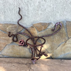 Jardinera de pared, jardinera de pared de metal, jardinera de pared de hierro forjado, jardinera de pared interior, jardinera de pared al aire libre, jardinera de pared colgante, jardinera de pared rústica