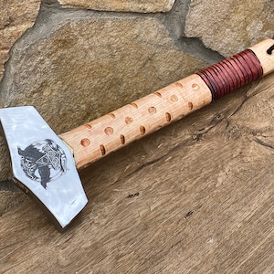 Custom hammer, hammer, valknut triangles, helm of awe, hugin munin ravens, Thors hammer, mjolnir, mens gifts, mens gift, iron anniversary