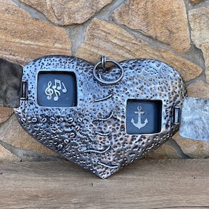 6° anniversario, 6° anniversario, 11° anniversario, cuore di ferro, regalo di anniversario di ferro, cuore, regalo di anniversario, regali di ferro, regalo di nozze