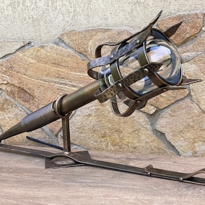 Outdoor sconce, outdoor light, outdoor lantern, wall sconce, torch, castle, medieval, room decor, man cave, viking, Christmas, birthday