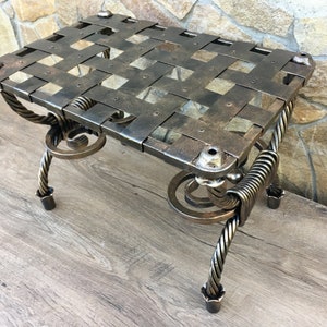 Hand forged chair, wrought iron chair, iron stool, garden chair, steel chair, lounge chair, unique chair, patio furniture, outdoor furniture