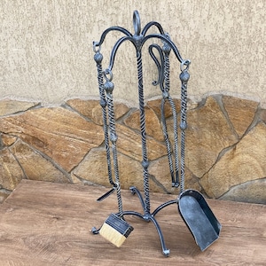 Fireplace accessories, fire poker, hearthstone, fireplace tools, fireplace decor, fireplace, fireside, fire place, hearth, BBQ, iron gift