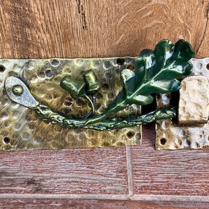 Latch, gift for mother, gate latch, lawn sign, Christmas, yard decor, garden decor, barn door latch, hardware, puzzle, wreath, craft kit