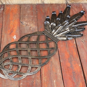 Pineapple, pine apple, fruit, fruit decor, berry, tropic fruit, jungles, coastal decor, tropic decor,iron gift,steel gift,Christmas,birthday