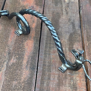 Dragon, door handle, door pull, medieval, viking, renovation, Christmas, birthday, castle, man cave, horn, barn, anniversary, Middle Ages