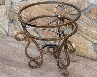 Plant stand, outdoor plant stand, 6th anniversary, indoor plant stand, iron gift for her, planter indoor, plant stands indoor, planter stand