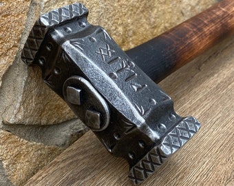 Hammer, viking,mens gift, Christmas, birthday, iron gift, anniversary, steel gift, Fathers Day, dads gift, army gift,retirement,wedding gift