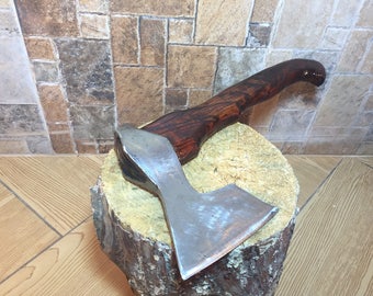 Medieval axe, viking axe, hand forged axe, men's gifts,tomahawk,iron gifts,camping, hunting,iron gift for him,gifts for men,manly iron gifts