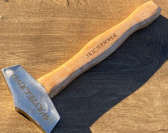 Thorshammer Handgeschmiedet aus Stahl Mjölnir Valhalla Wikinger Vikings Thor