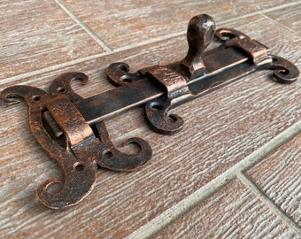 Latch, gate latch, iron gift, Christmas, barn door, hardware, garden gift, furniture hardware, door handle, birthday, wedding, Fathers day