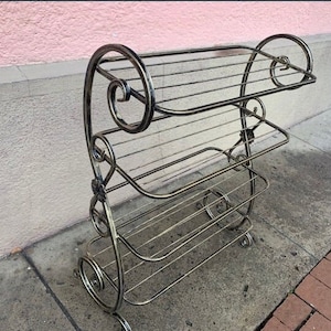 Towel rack, towel holder, towel rack shelf, standing towel rack, bathroom decor, kitchen decor,iron towel bar,iron gift,anniversary,birthday