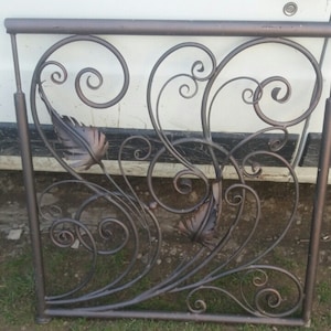 Stair railing, balcony decor, privacy screen, birthday, Christmas, staircase insert, balcony railing, handrail, hand railing, iron gift