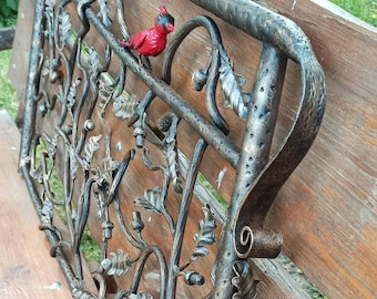 Stair railing, oak, bird, forest, balcony, firelace screen, railing, garden, yard, handrail, wedding, terrace, Christmas, birthday, banister