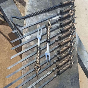Skewers, kebab, kabob, kabob skewers, kebab skewers, kabob grill, kebab grill, shish kebab, BBQ tools, grill skewers,grilling gift,Christmas