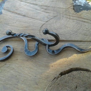 Wall hook, hook, key hooks, hook for wall, decorative hook, clothes hanger, bathroom hooks, wall fixture, iron decor,iron gift,kitchen hook