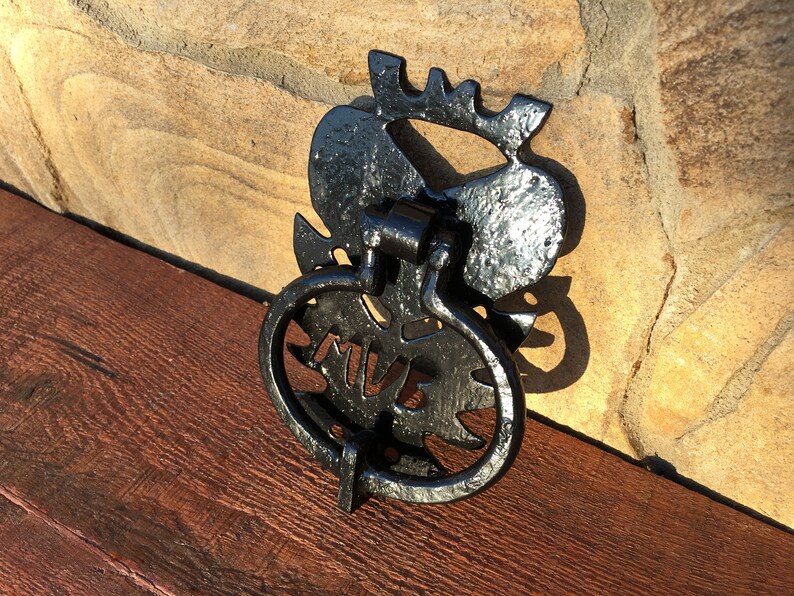 Door Knocker Engraved Knocker Personalized Knocker Monogram Etsy