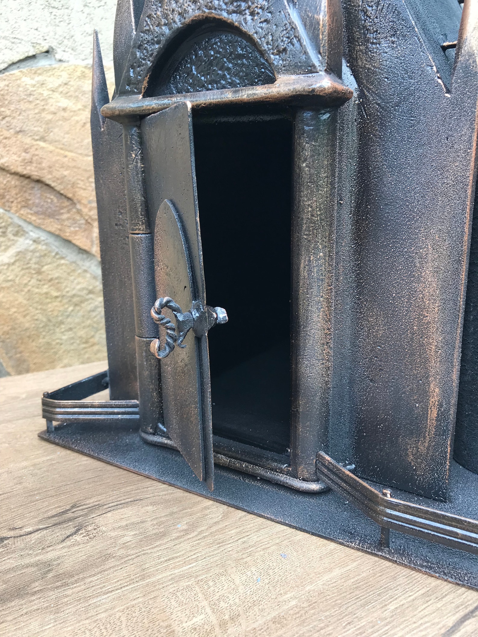 Castle Mailbox, Dragon, Post Box, Custom Mailbox, Mailbox Post, Mail