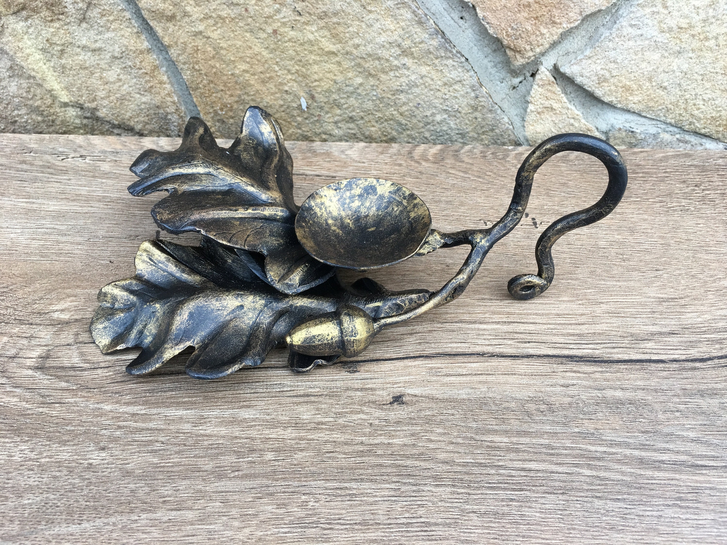 Hand Ring Dish Iron Anniversary Gift for Her Wrought Etsy