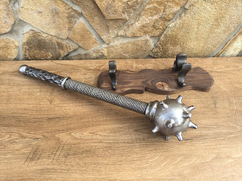 Hand mace mace war mace flail chain flail Etsy