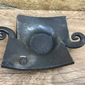Iron candle holder, 6 year anniversary, iron gift for her, iron anniversary gift for her, wedding anniversary gift, candlestick holder