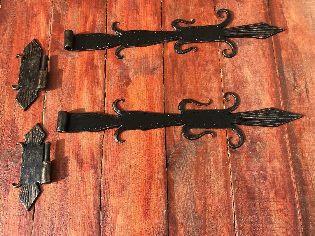 Gate Hinges Shutter Hinges Hinges Gate Decor Pair of Etsy