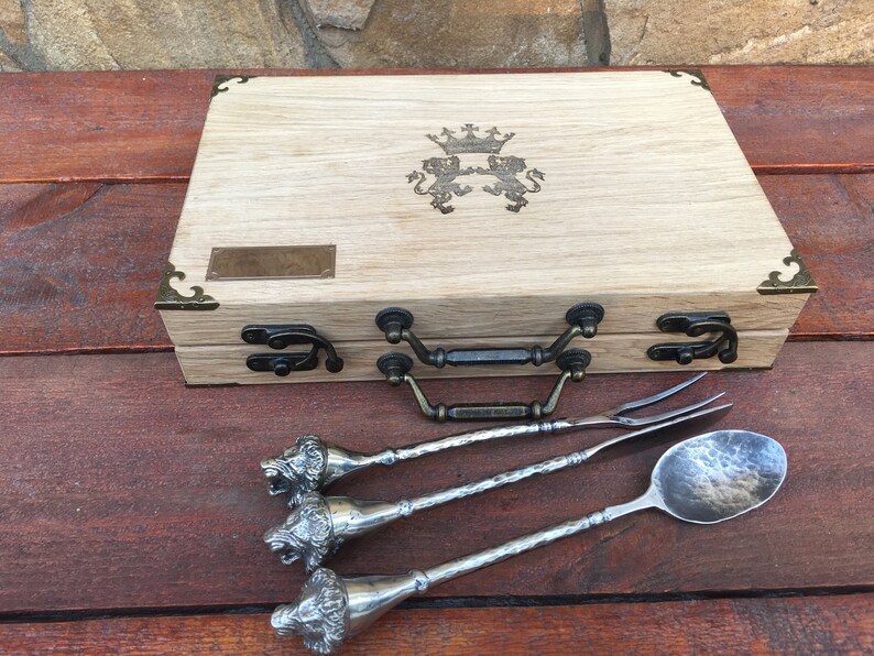 Stainless steel cutlery dinner set gift box cutlery set Etsy