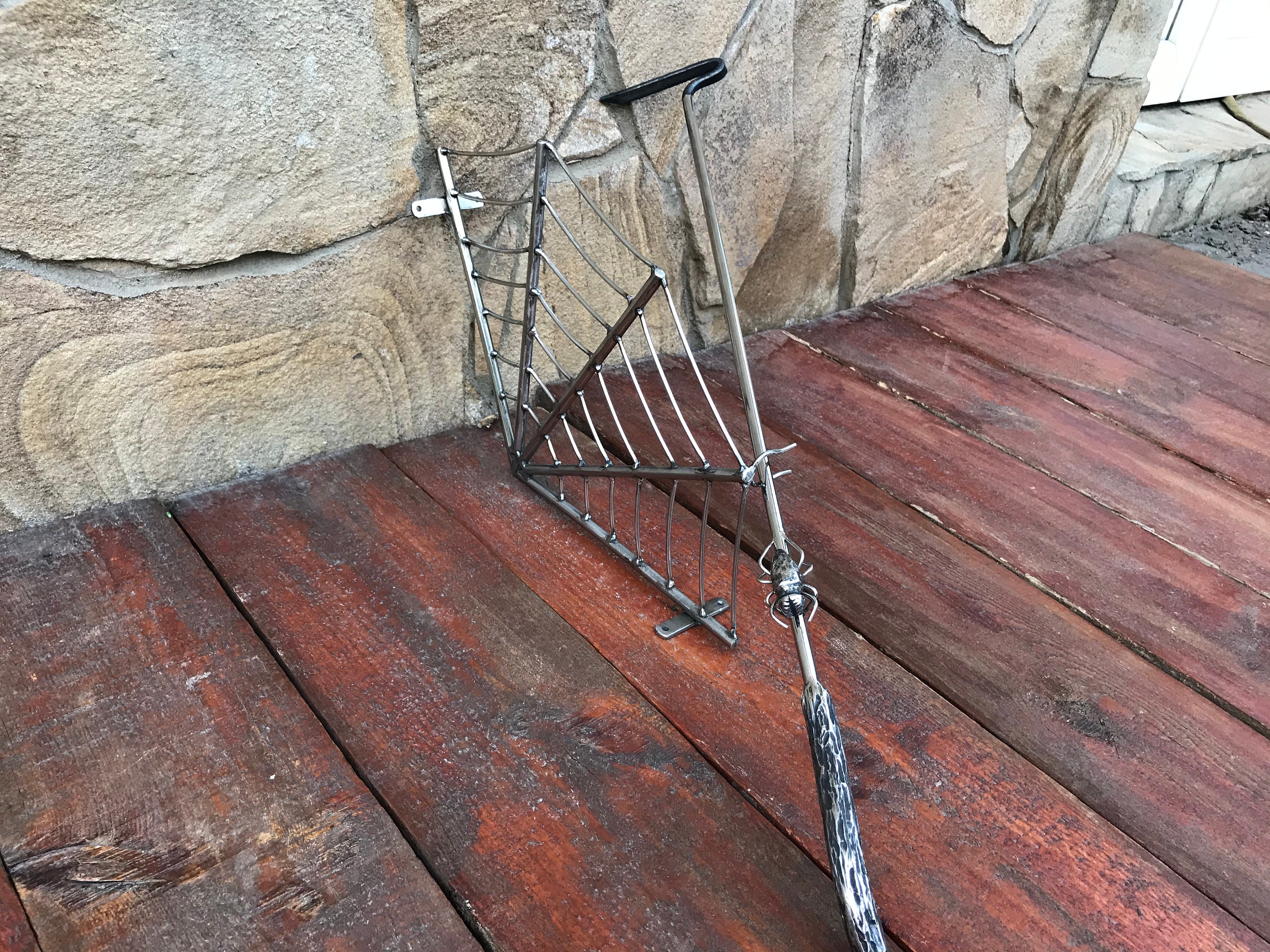 Fire Poker Fire Poker Holder Stainless Steel Fireplace Etsy