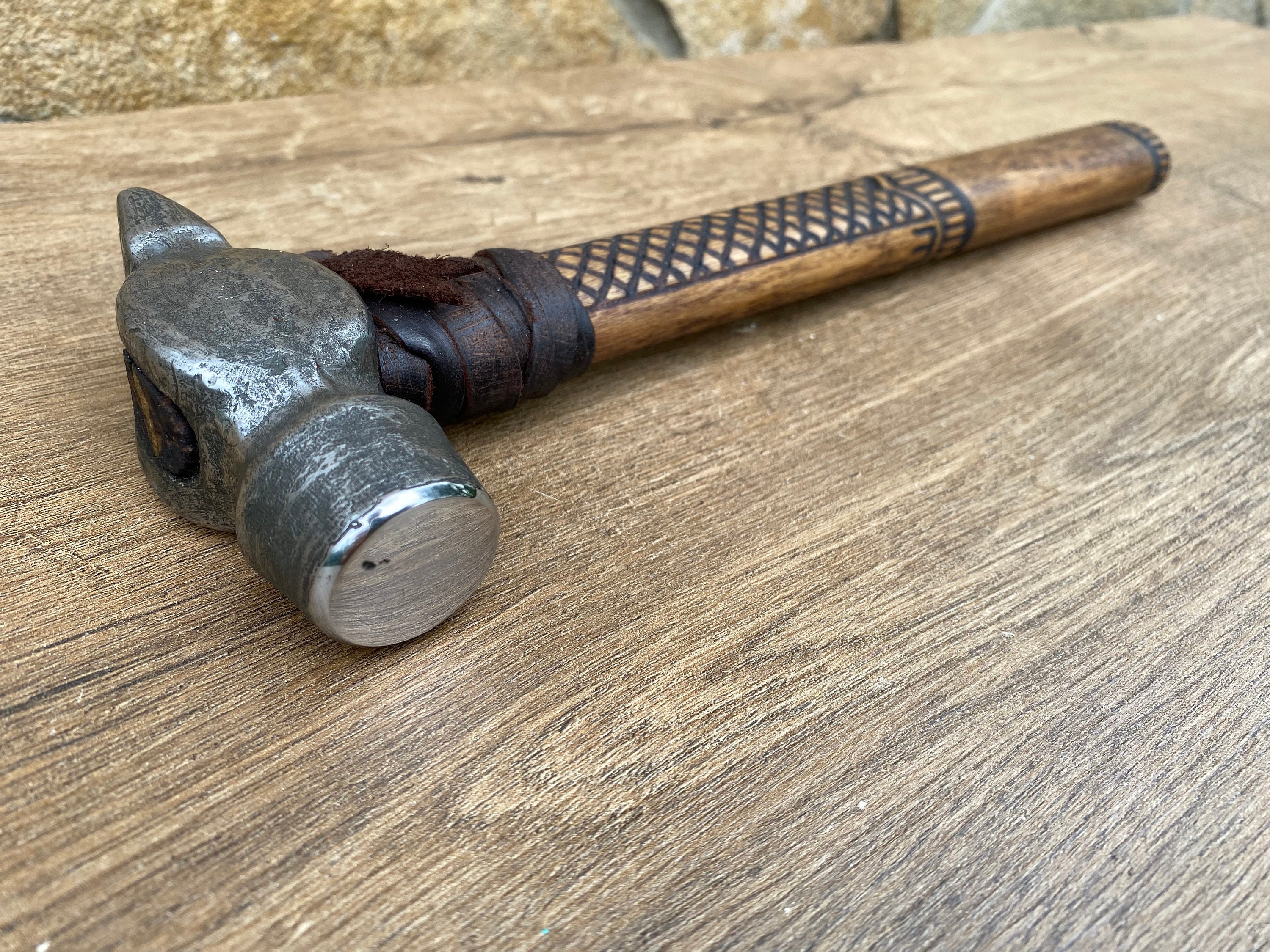 Miniature Claw Hammer 1:12 Scale Dollhouse Sledge Hammer Set of 2 - F080