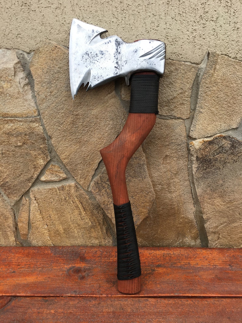 Viking Axe Tomahawk Throwing Hatchet Viking Bearded Axe Etsy