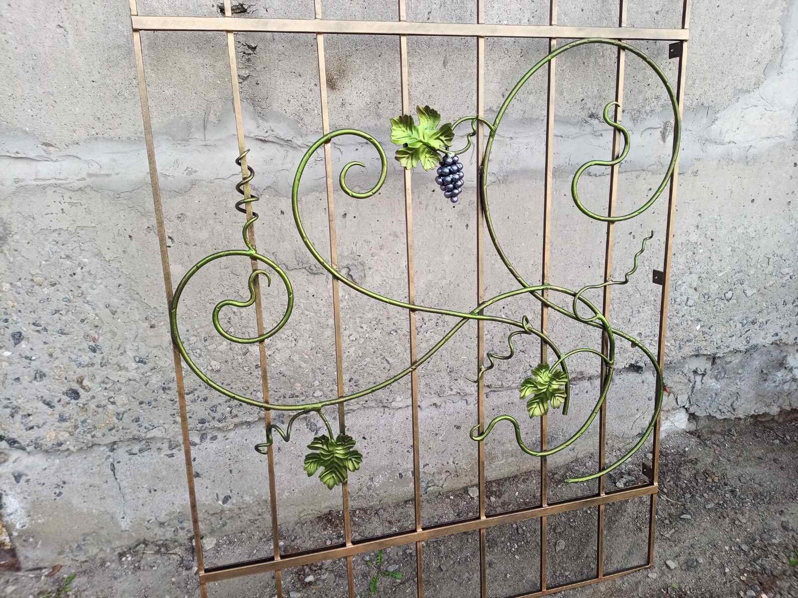 Window Grate Window Grille Window Art Metal Panel Window Etsy
